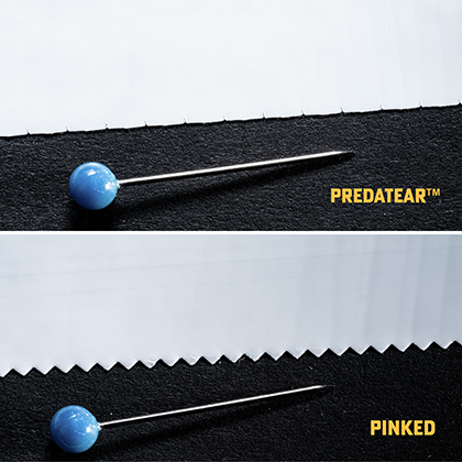 PredaTear and Pinked Edges