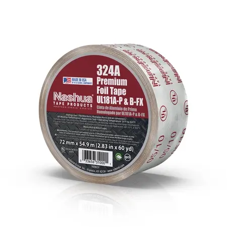 324A UL 181AP  BFX Listed Premium Cold Weather Foil Tape Item 10